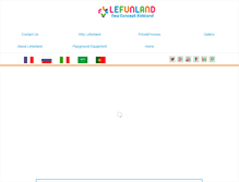 Tablet Screenshot of lefunland.com